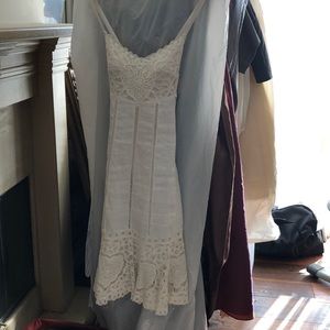 Sue Wong white summer dress